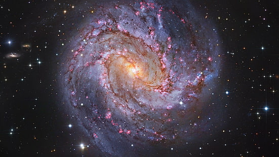 galaxia, espacio, NASA, Messier 83, Fondo de pantalla HD HD wallpaper