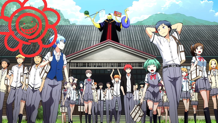 Anime, Assassination Classroom, Fond d'écran HD