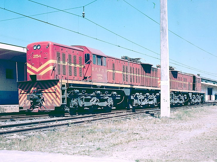 pociąg, R.F.F.S.A, lokomotywa, lokomotywa spalinowa, Tapety HD