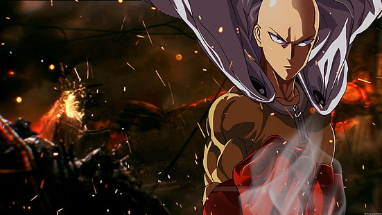 Saitama hintergrundbild, anime, one-punch man, saitama (one-punch man), HD-Hintergrundbild HD wallpaper