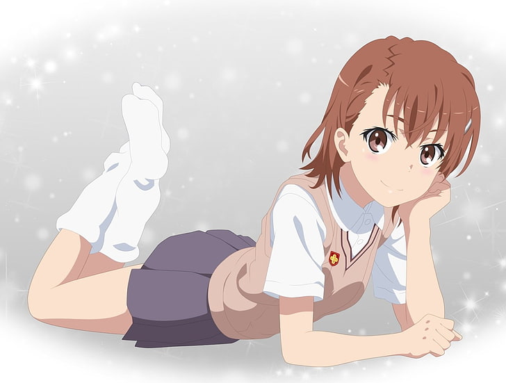 anime, Anime Girls, Misaka Mikoto, School Uniform, To Aru Kagaku No Railgun, To Aru Majutsu No Index, HD wallpaper