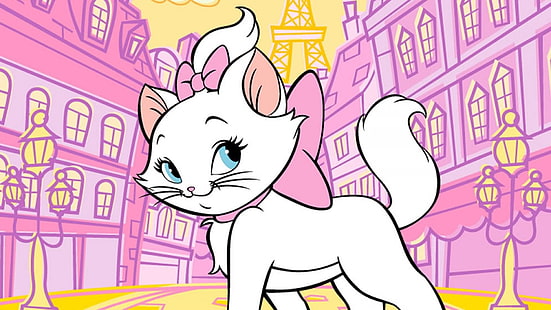 animacja, arystokaci, rysunek, kot, koty, disney, rodzina, kotek, Tapety HD HD wallpaper