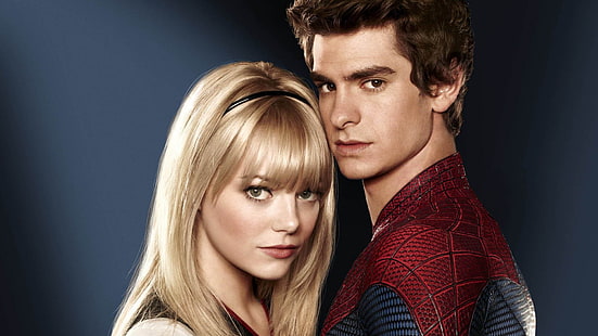 Spider-Man, The Amazing Spider-Man, Andrew Garfield, Gwen Stacy, Peter Parker, วอลล์เปเปอร์ HD HD wallpaper