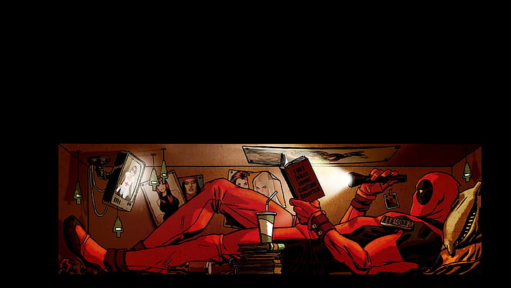 Marvel Deadpool Tapete, Comics, Deadpool, Merc mit einem Mund, HD-Hintergrundbild