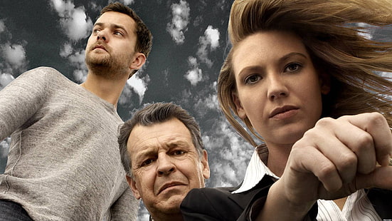 Fringe (serie de televisión), Anna Torv, John Noble, Joshua Jackson, Fondo de pantalla HD HD wallpaper