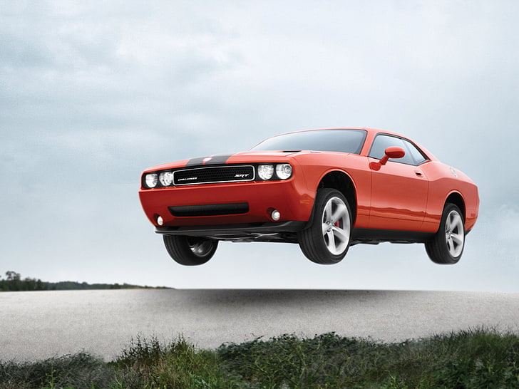 2008, Challenger, Dodge, Muscle, srt 8, Tapety HD