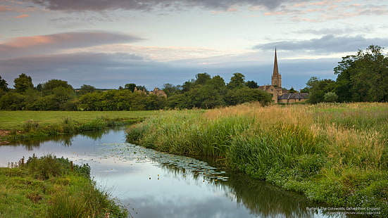 Burford, die Cotswolds, Oxfordshire, England, Europa, HD-Hintergrundbild HD wallpaper