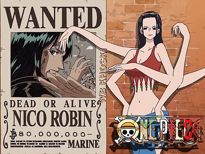 Нико Робин, Аниме, One Piece, Нико Робин, HD тапет HD wallpaper