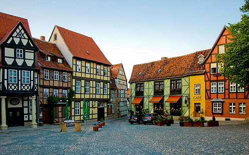 Alman kasabasının evi, House, Alman, Kasaba, HD masaüstü duvar kağıdı HD wallpaper