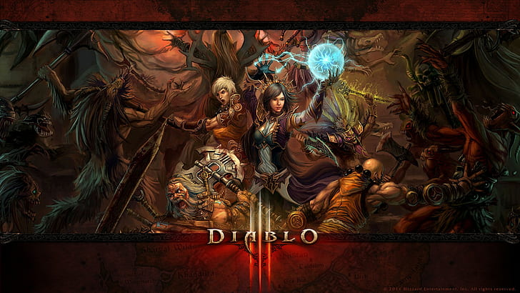 Blizzard Entertainment, Diablo, Diablo III, HD-Hintergrundbild