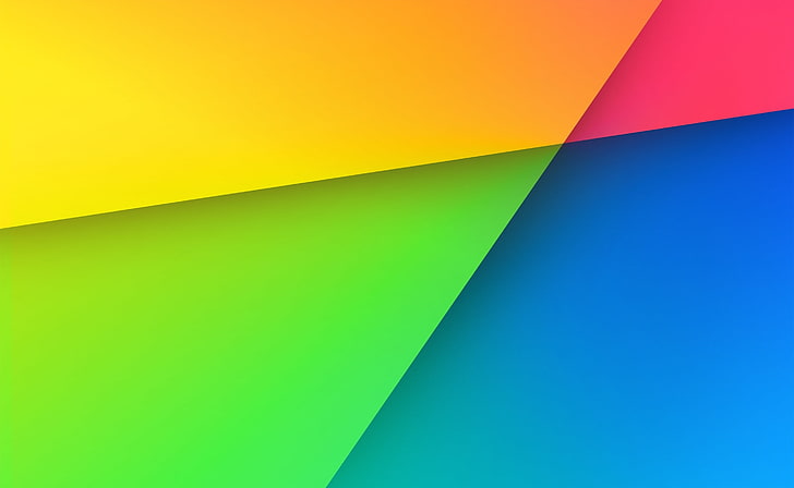 Nexus 7, sfondo a quattro colori, Computer, Android, Sfondo HD