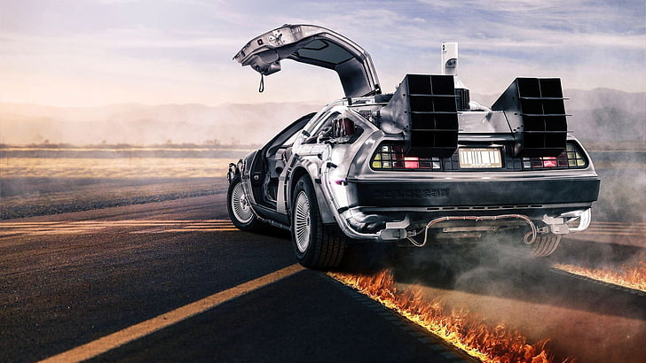 รถกลับสู่อนาคต DeLorean, วอลล์เปเปอร์ HD
