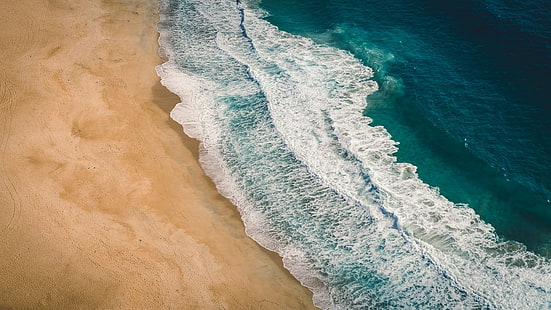 Paisaje, naturaleza, playa, mar, vista aérea, Portugal, paisaje, naturaleza, playa, mar, vista aérea, portugal, Fondo de pantalla HD HD wallpaper