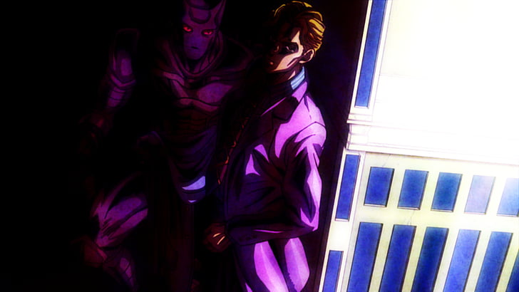 Anime, Jojos bizarres Abenteuer, Killerkönigin (Jojos bizarres Abenteuer), Yoshikage Kira, HD-Hintergrundbild