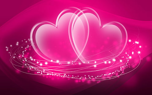 أعياد القلب الحب عيد الحب، خلفية HD HD wallpaper