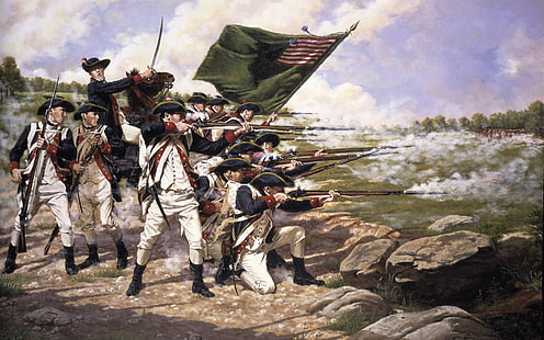 War Revolutionary War Drawing HD, digital / karya seni, menggambar, perang, revolusioner, Wallpaper HD HD wallpaper