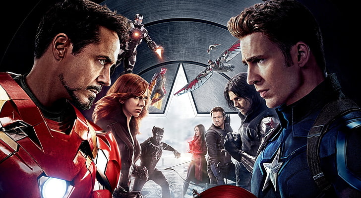 Captain America Civil War, Marvel Avengers wallpaper, Movies, Captain America, captain, america, civil war, iron man, HD wallpaper