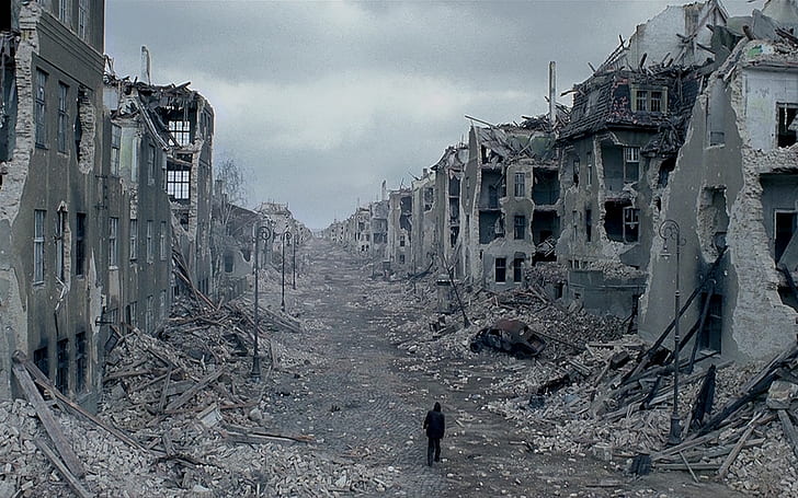 遺跡映画建築破壊ピアニスト第二次世界大戦ワルシャワ写真ワルシャワ都市1680x1エンターテインメント映画HDアート、映画、遺跡、 HDデスクトップの壁紙