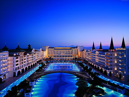 vacation, travel, resort, Mardan Palace, Best hotels, booking, tourism, Turkey, HD wallpaper HD wallpaper