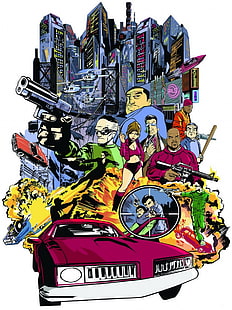 Grand Theft Auto, GTA III, Liberty City, Fond d'écran HD HD wallpaper