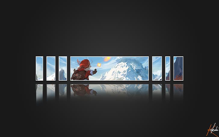 Klee (Genshin Impact), Anime-Mädchen, HD-Hintergrundbild
