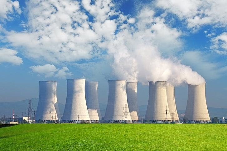 Man Made, Power Plant, Building, Nuclear Power Plant, HD wallpaper