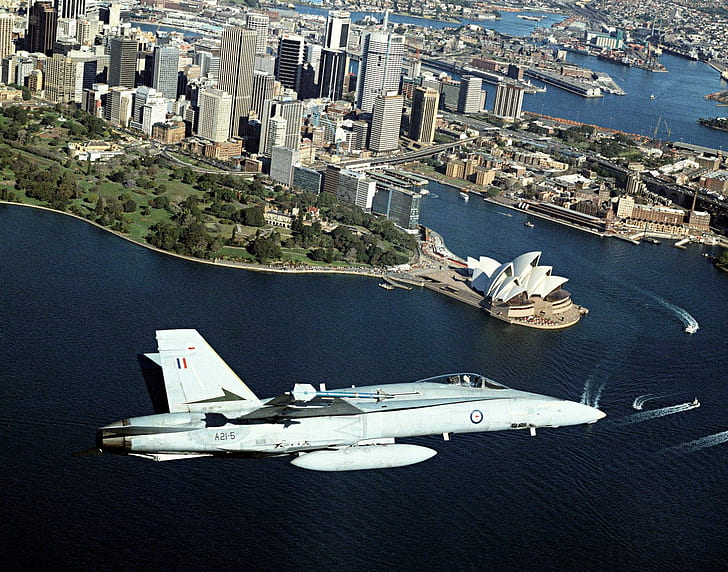 Raaf - F / A 18 Hornet, Sydney, Australia, FA 18 Hornet, Nowa Południowa Walia, Raaf, Samoloty, Tapety HD