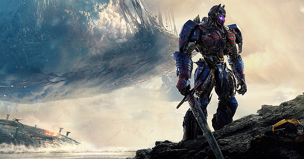 Optimus Prime, 4K, Transformers: The Last Knight, Sfondo HD HD wallpaper