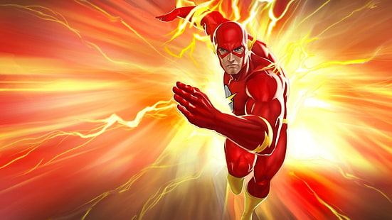 The Flash DC HD, marvel flash, cartoon/comic, the, dc, flash, HD wallpaper HD wallpaper