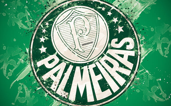 Футбол, Sociedade Esportiva Palmeiras, лого, HD тапет