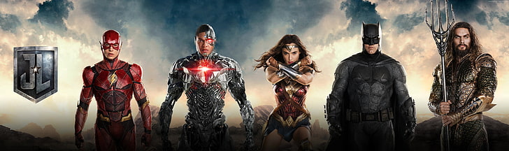 Batman, Justice League, The Flash, Wonder Woman, 6k, HD wallpaper