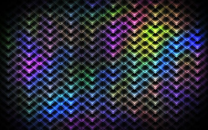 abstracto, colorido, espectro, patrón, Fondo de pantalla HD