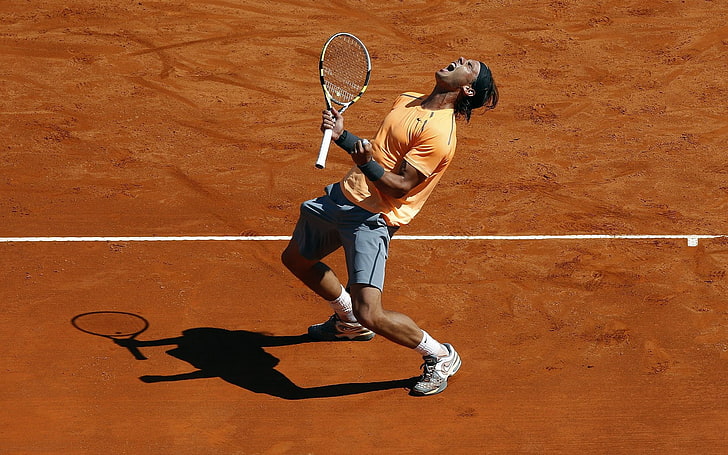 Rafa Nadal Monte Carlo 2012, Rafael Nadal, Sports, Tennis, HD wallpaper