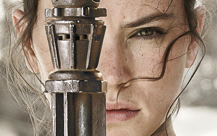 Daisy Ridley, Star Wars: The Force Awakens, Rey, women, HD wallpaper