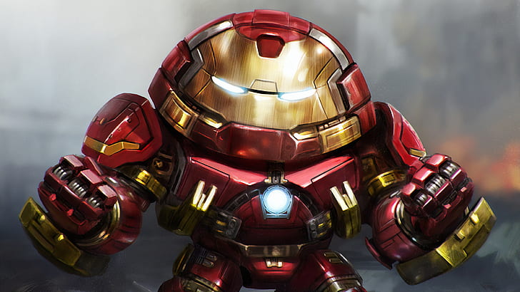 Iron Man, Hulkbuster, Marvel Comics, Fond d'écran HD