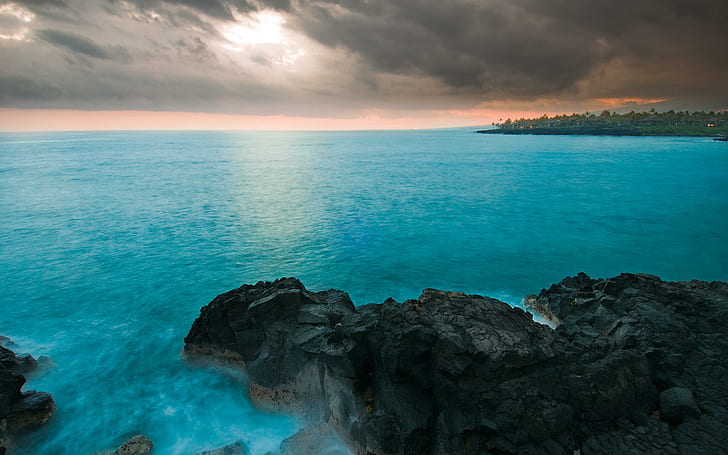 Island of Hawaii, hawaii, island, nature and landscape, HD wallpaper
