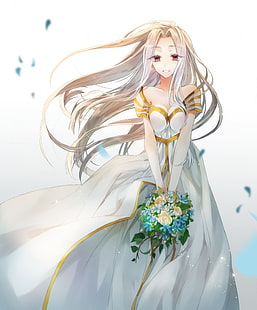 Fate Series, Fate / Zero, anime girls, Irisviel von Einzbern, Sfondo HD HD wallpaper