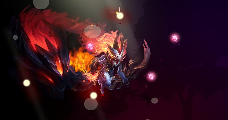 League of Legends, Kindred, HD тапет