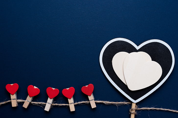 love, background, heart, Valentine's Day, romantic, HD wallpaper