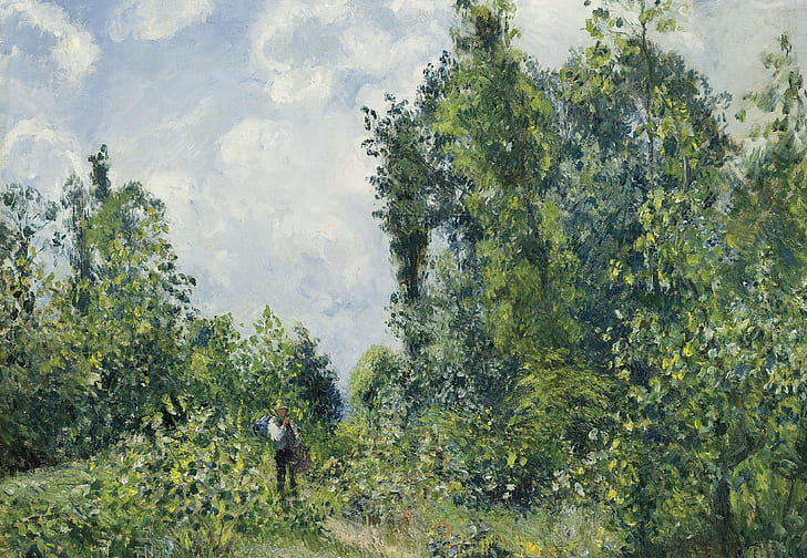 Camille Pissarro, Klassische Kunst, Malerei, HD-Hintergrundbild