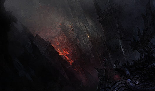 videospel, konceptkonst, Castlevania, Castlevania: Lords of Shadow 2, HD tapet HD wallpaper