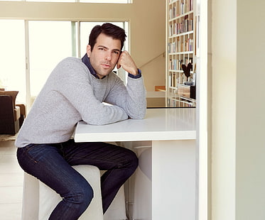 Zachary Quinto, Actor, Style, HD wallpaper HD wallpaper