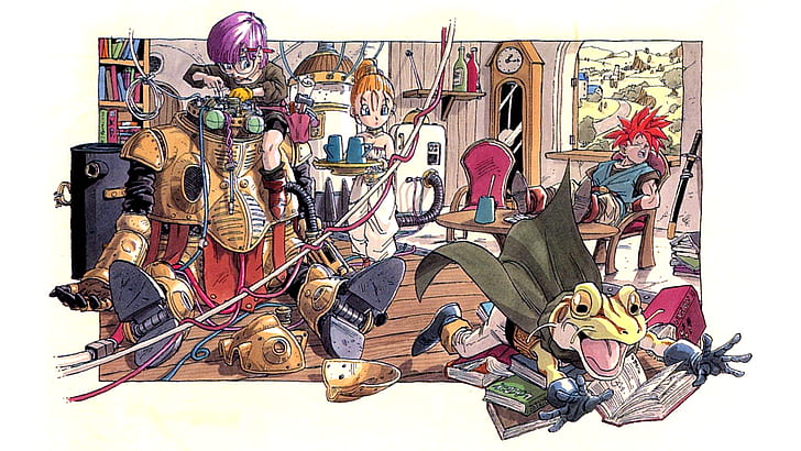 SNES, Chrono Trigger, Video Game Art, gry wideo, gry retro, Tapety HD