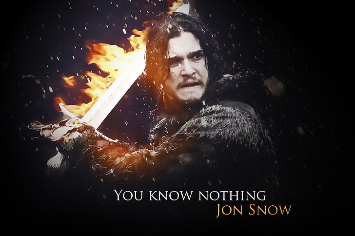 tu ne sais rien Jon Snow, Fond d'écran HD