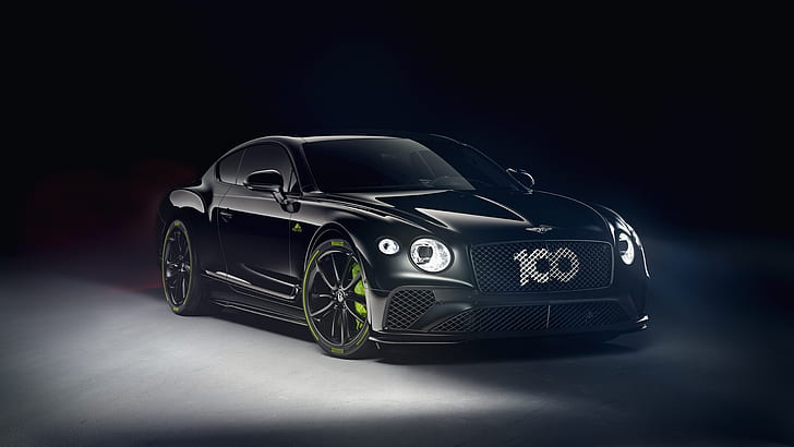 Bentley, Bentley Continental GT, Bentley Continental, Black Car, Voiture, Grand Tourer, Véhicule, Fond d'écran HD