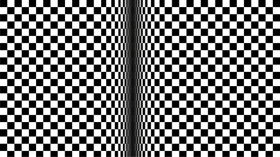 optisk illusion, optisk konst, svart, vitt, HD tapet HD wallpaper