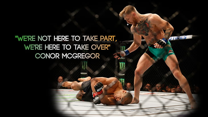 Conor McGregor, quote, HD wallpaper