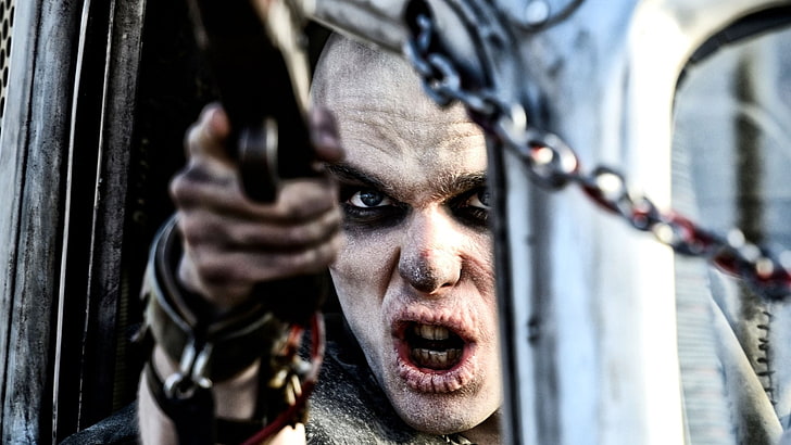 Film, Mad Max: Jalan Fury, Nicholas Hoult, Nux (Mad Max), Wallpaper HD