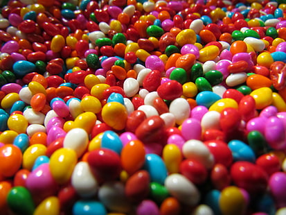 Süßigkeiten, Makro, bunt, HD-Hintergrundbild HD wallpaper