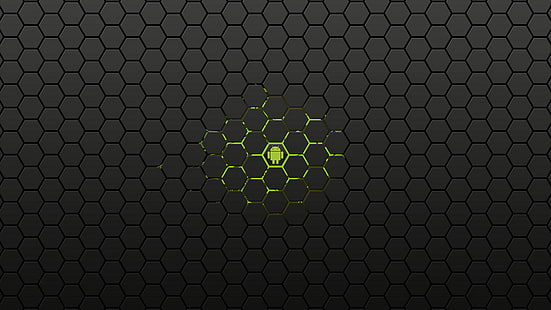 androide, sfondo, nero, immagine, Sfondo HD HD wallpaper